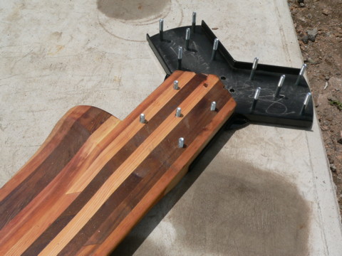one blade mounted