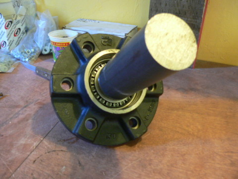 wheel hub and spindle