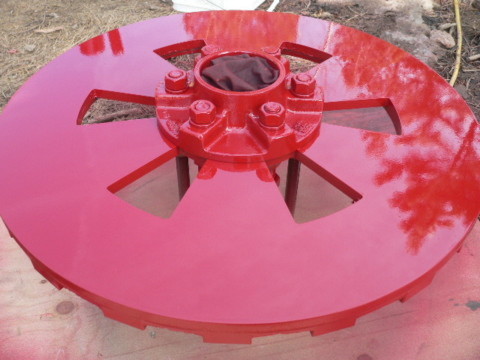 painted magnet rotor