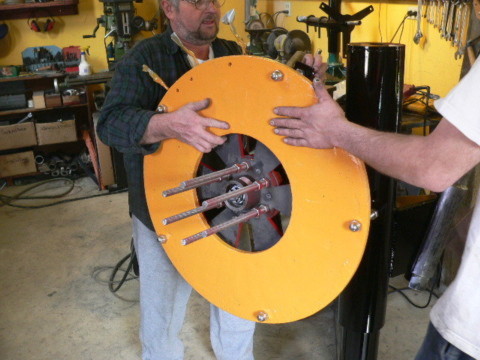 assembly in the shop