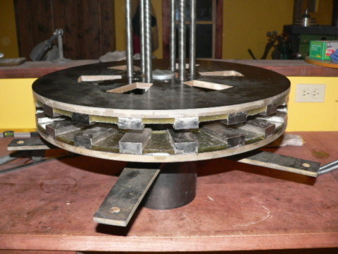 magnet rotors on alternator head