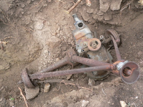 model A Ford running gear