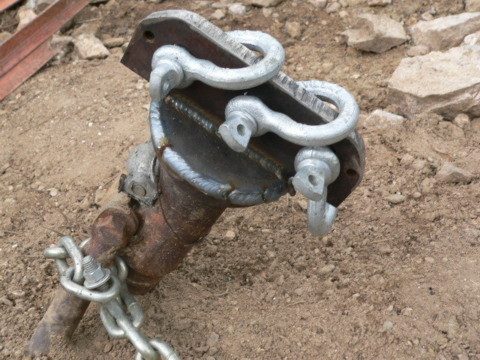guy wire anchor