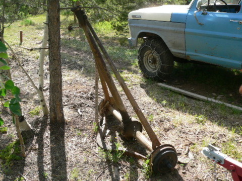 Model A Ford rear axle