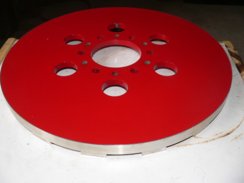 magnet rotor with stainless steel band