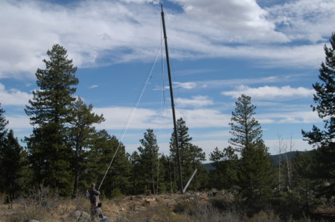 First tower test raise
