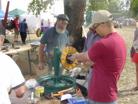 assembling the alternator 