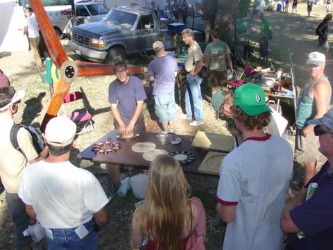 preparing to cast 