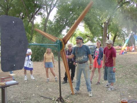 finished wind turbine 