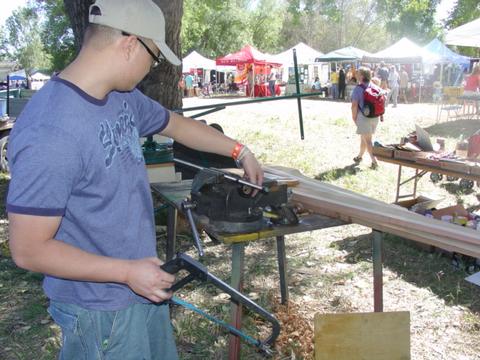 sawing allthread 