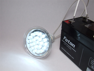 Faça sua lâmpada LED Reciclando Lâmpada Dicroica