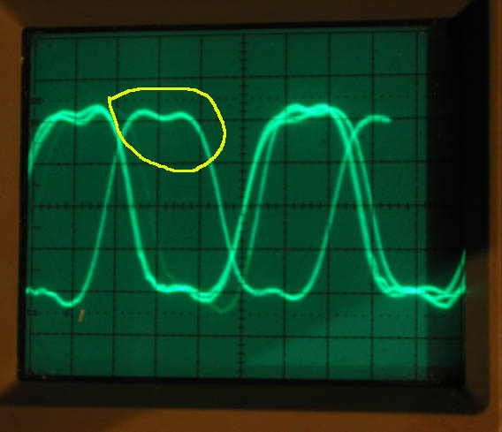 narrow coil waveform
