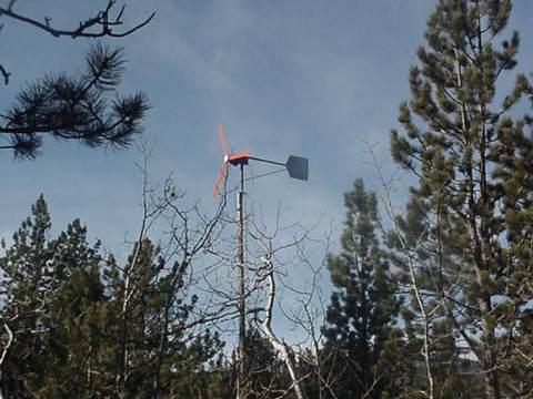 Homebrew windgenerator