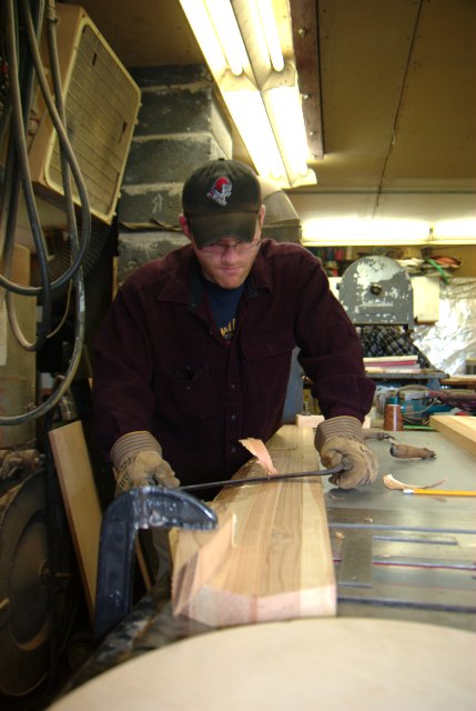 Blade carving