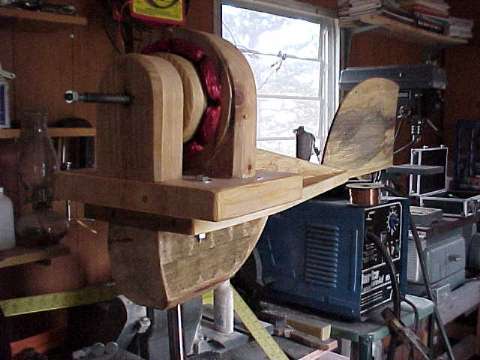 wooden chassis