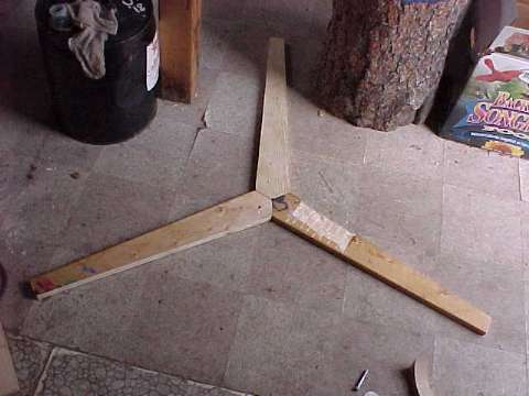 wooden propeller