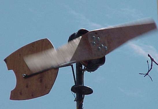 400 watt 2 blade Volvo Disk brake wind turbine