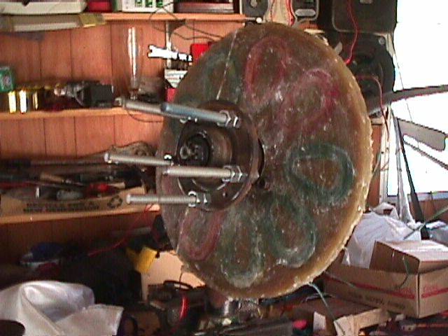 stator on machine 