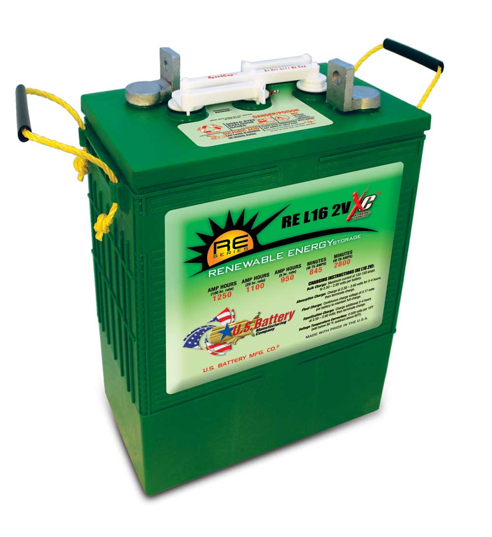 2 volt commercial grade L-16 battery