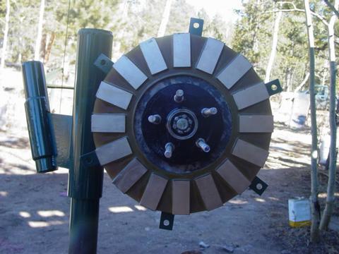 One rotor mounted