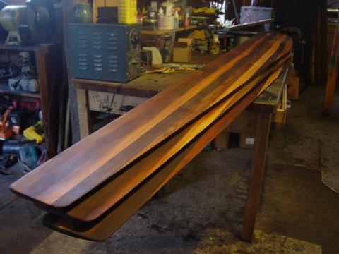 Wooden blades