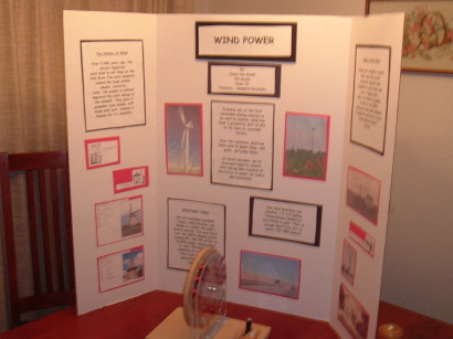 science fair booth display